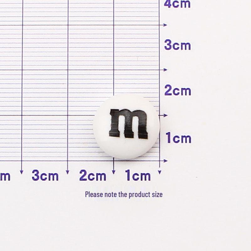 Colorful M&M's Resin DIY Kit: Phone Case, Hair Tie, Hair Clip, Jewelry, Water Cup Sticker, Pencil Box