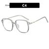 Oversized Frame Square Glasses Women Men Trendy Luxury  Designer Computer For Office Work Optical Eyeglasses Unisex Lentes