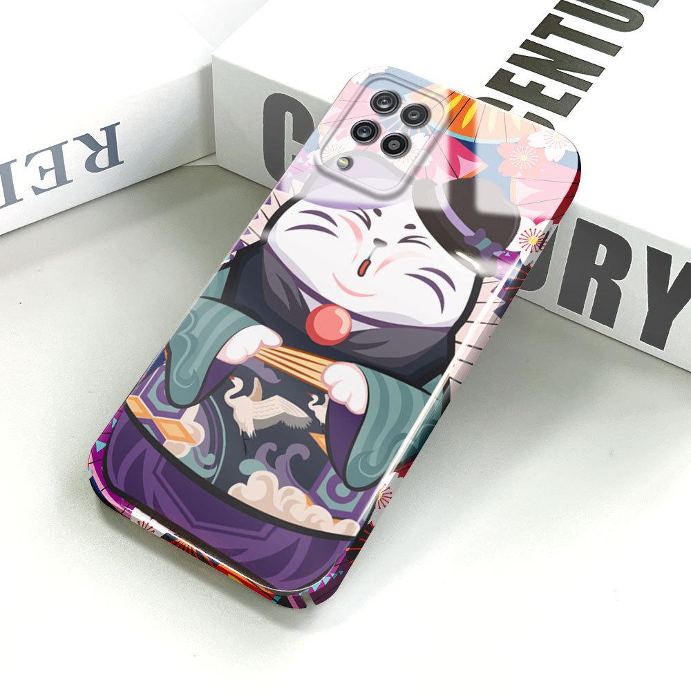 All-inclusive Film Handyhülle Cartoon Mode Design Hartschale Vollständige Abdeckung Kameraschutzhülle für Samsung Xiaomi Poco Redmi Infinix Tecno