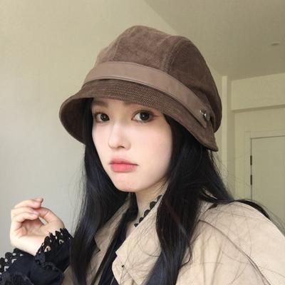 Autumn and Winter New High-quality Corduroy Bucket Hat Can Be Worn As a Small Top Hat, Cost-effective Cycling Can Be Worn