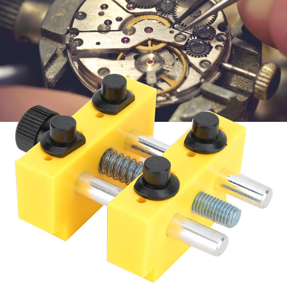 Yellow Watch Case Holder Opener Watch Repairing Tool Accessory for Watchmakers