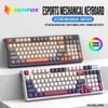 XUNFOX K85 Повнорозмірна Механічна Клавіатура Дротова RGB Ігрова Програмована З Гарячою Заміною Клавіш Тактильна Настільна Нова