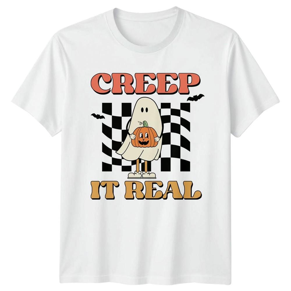 Creep It Real TShirt Retro Ghost Halloween Halloween Gift For Him And Her S
