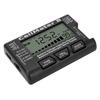 Digital Battery Capacity Checker Tester Detector Battery Balance Discharger Servo Tester for LiPo Black