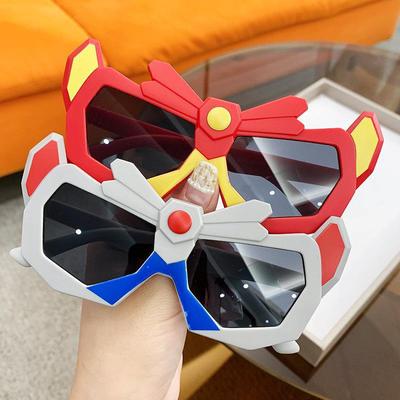 Occhiali da Sole per Bambini Ragazzi Occhiali per Bambini Concavi Cartone Animato King Kong Trendy Cool Occhiali da Sole da Ragazzo