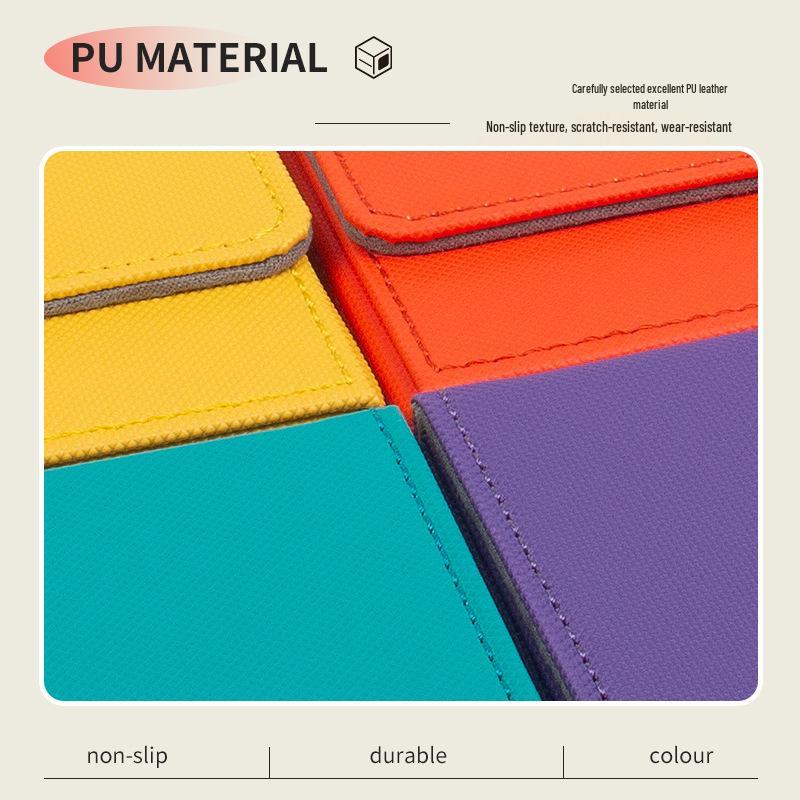 PU Leather Magnetic Card Storage Box - Red Hot Recommendation for Cards