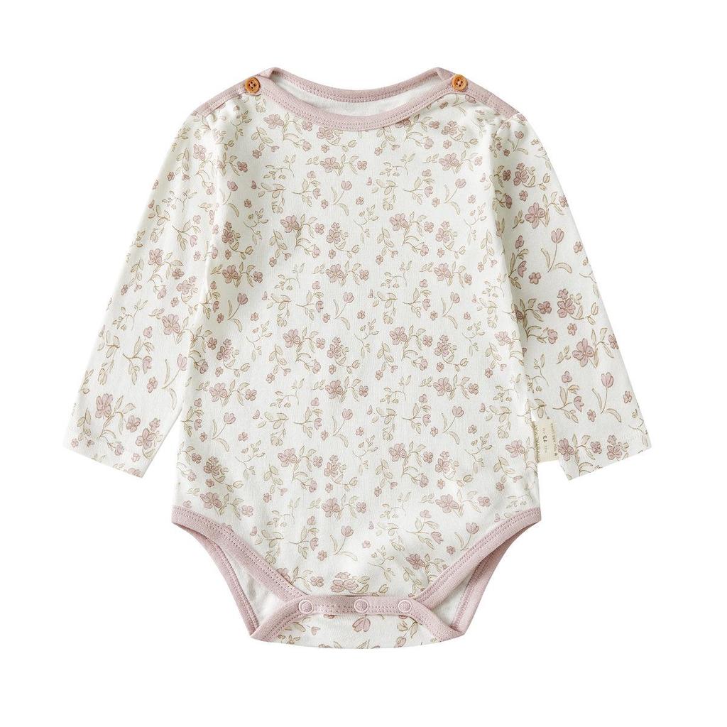 BabyClothes Unisex A-Category Cotton Infant Bodysuit Set – 3-Piece Seasonable, Cute Cartoon Pattern Diaper Cover