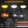 M15 2Pcs Motorcycle Auxiliary Lamp IP68 Waterproof High Brightness Aluminum Alloy DRL LED Spotlight