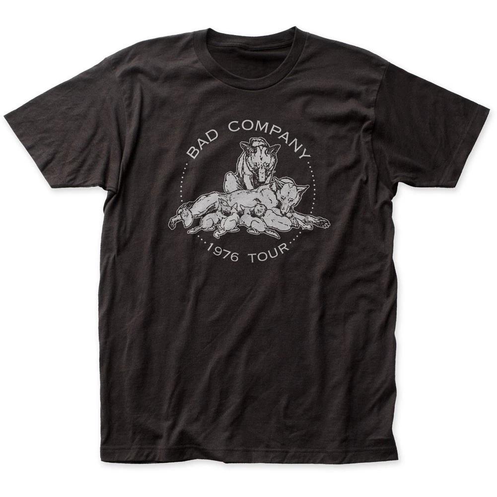 

Bad Company 1976 Tour Mens T Shirt Music Classic Concert Rock Band Tee New Black S