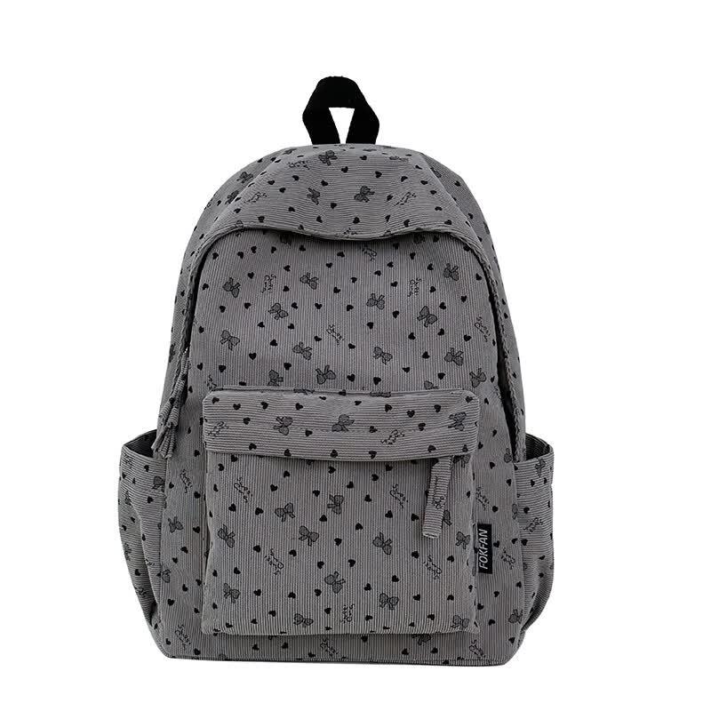 OGAR Fashion Bowknot Backpack Backpack серый