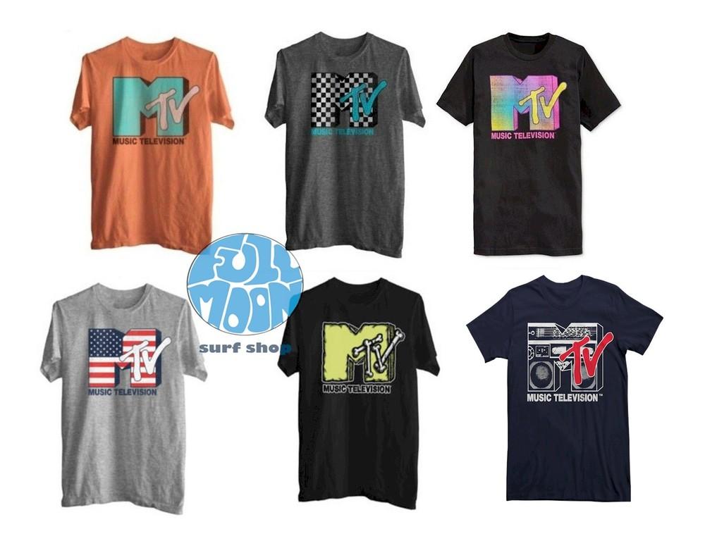 NEW MTV Retro Graphic Short sleeve Unisex T-Shirt XXL