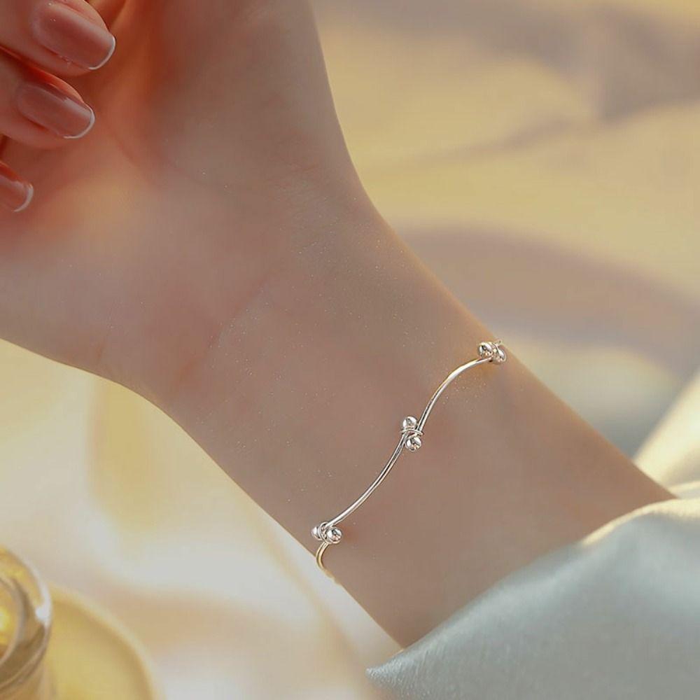 Купить Pulseira геометрический лист браслеты-манжеты открытый браслет ...