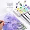 Watercolor brush set, paint brushes, brush set, 8 brushes, Kolinsky sable hair brushes, acrylic paints, watercolors, acrylic painting, gouache, art su