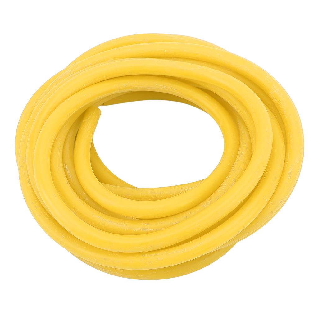 Replacement Band 16.4FT Elastic Latex Tubing   Catapult Tube for Outdoor Hunting DIY   Accessories Yellow