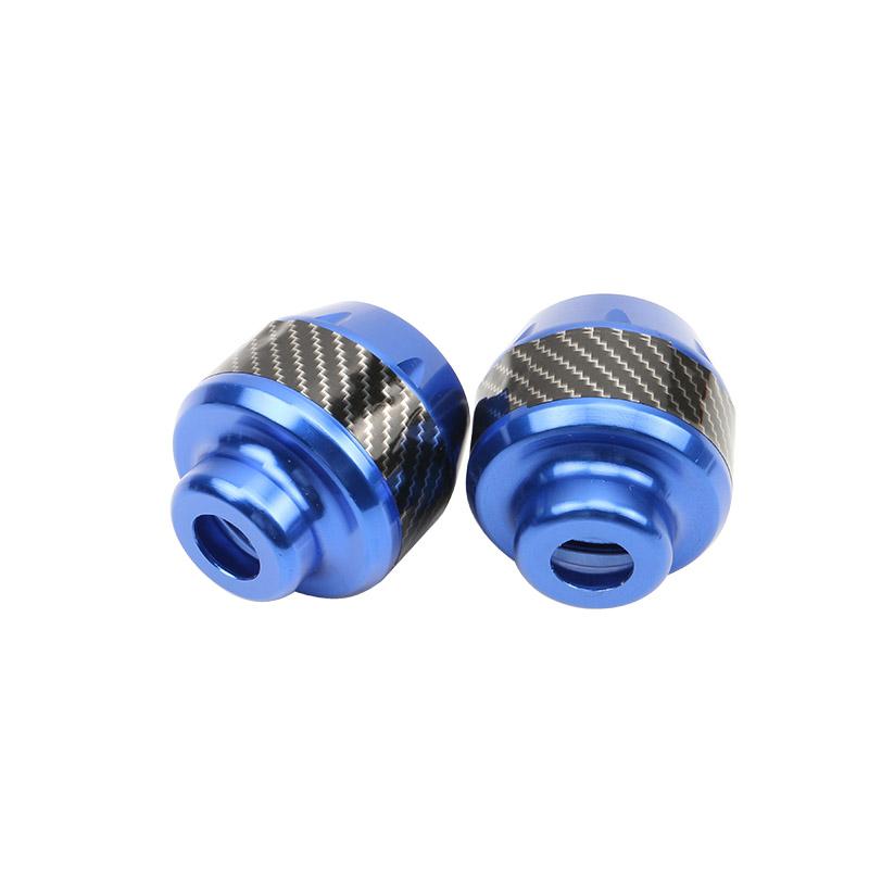2Pcs Aluminum Alloy Motorcycle Crash Protector Scooter Wheel Front Fork Frame Falling Protection Pads Sliders Moto Exterior
