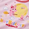 MIKIHOUSE HOT BISCUITS Short Sleeve Loungewear Set for Boys and Girls, Pink, 90cm, Product Code: 72-7302-681
