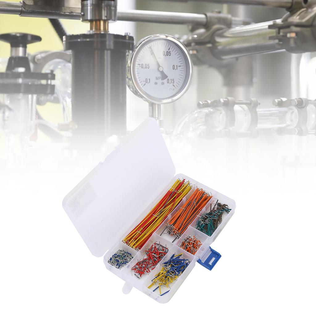 560Pcs Jumper Draht U-Form Farbe Breadboard Linien Platine Pin Expansion Zubehör