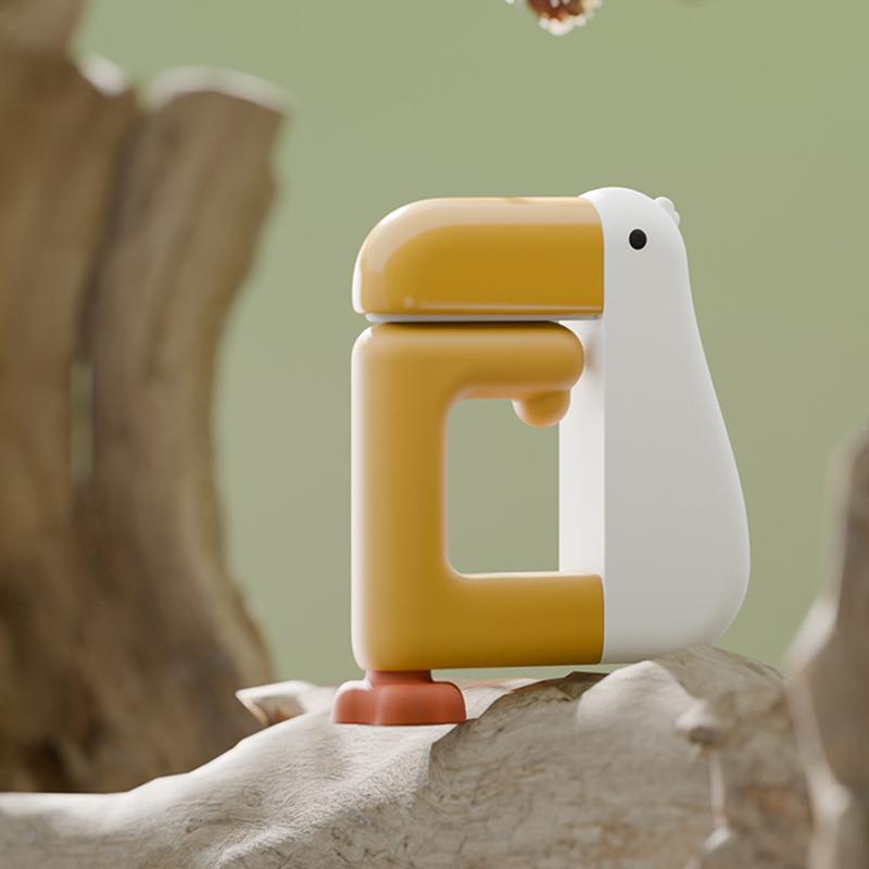 Myśląca Kaczka Przenośny Haczyk Wiszący Dekoracja Stół Portfel Torba Haczyk Wieszak Ścienny Uchwyt Torebka Bez Wiercenia Artykuły Biurowe dla Studentów