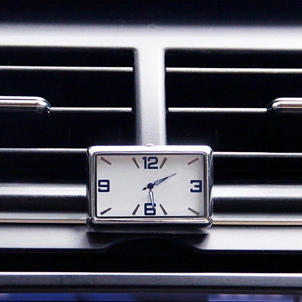 Auto hodiny Luminous Mini Automobily Digitální hodinky Quartz Hodiny Stickon Auto Ornament Příslušenství