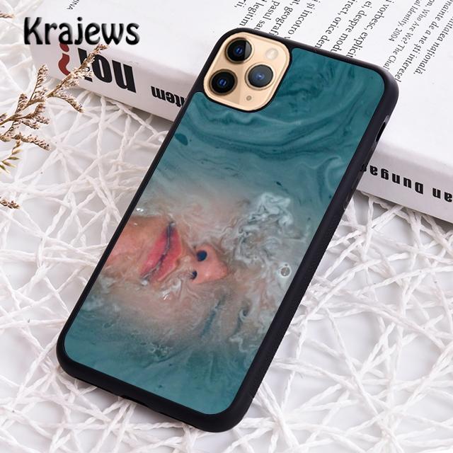 Krajews Abstract Art Underwater Boy Girl Phone Case For IPhone 18 17 Air 16 15 14 plus 11 12 13 pro max coque Shell Fundas