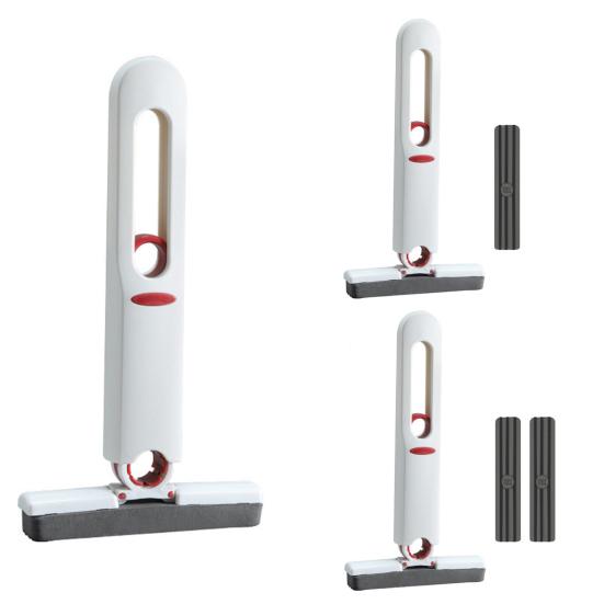 1 Set Mini Mopp Tragbare Selbst Squeeze Fleck Entfernung Mopp Bequem Effiziente Reinigung Schwamm Mopp für Zuhause