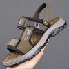 Mode Zehenfreie Weiche Herrensandalen Bequeme Herren Sommerschuhe Rutschfeste Strandflats Herren Gladiatorensandalen Schnelltrocknende Freizeitsneaker