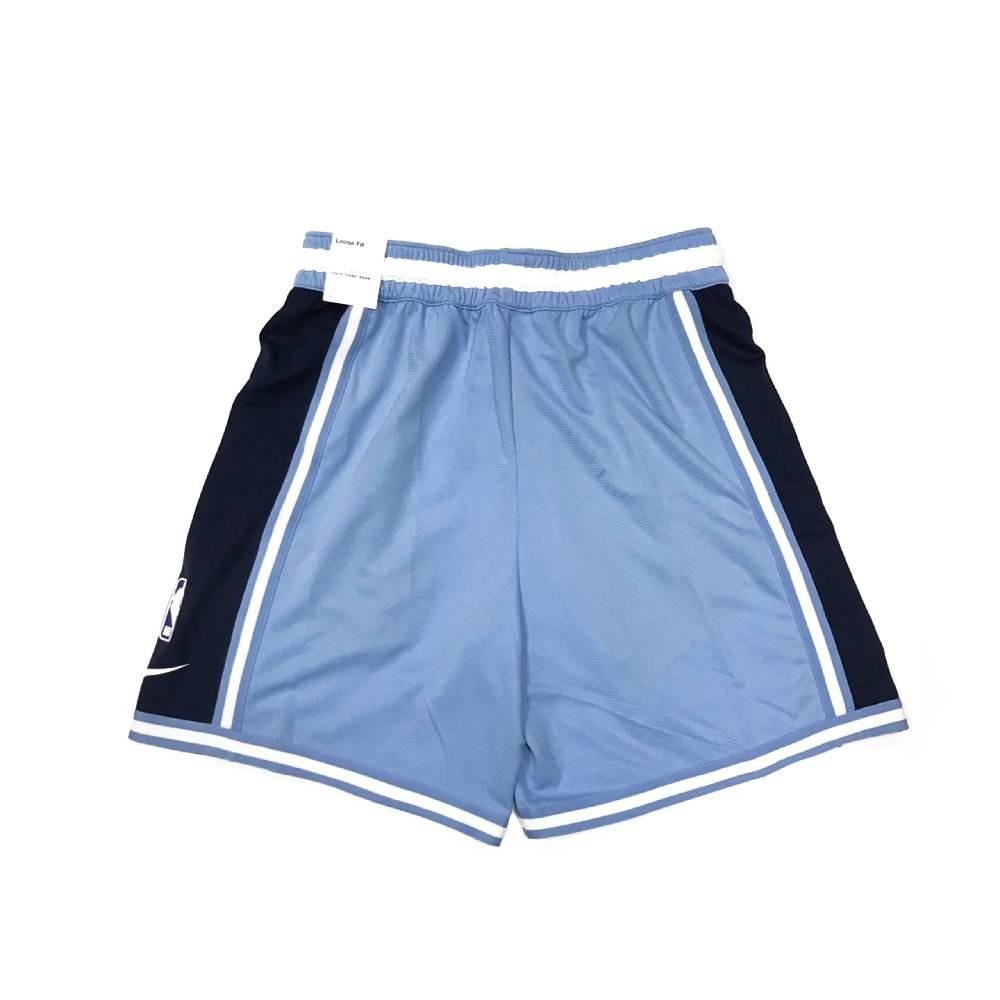 Nike Dri-FIT NBA Memphis Grizzlies Color Block Straight Leg Quick Dry Basketball Shorts Men Shorts Light-Blue FN5368-419