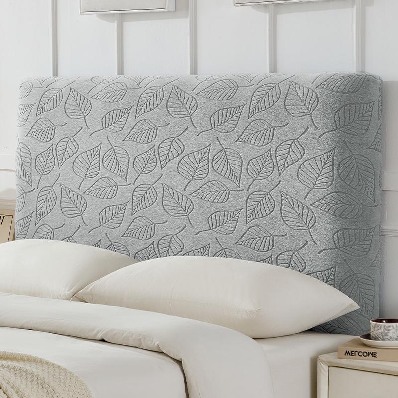 Jacquard Headboard Cover: Thickened, Dustproof, Non-slip, Wear-resistant, Elastic Slipcover & Backrest Protector