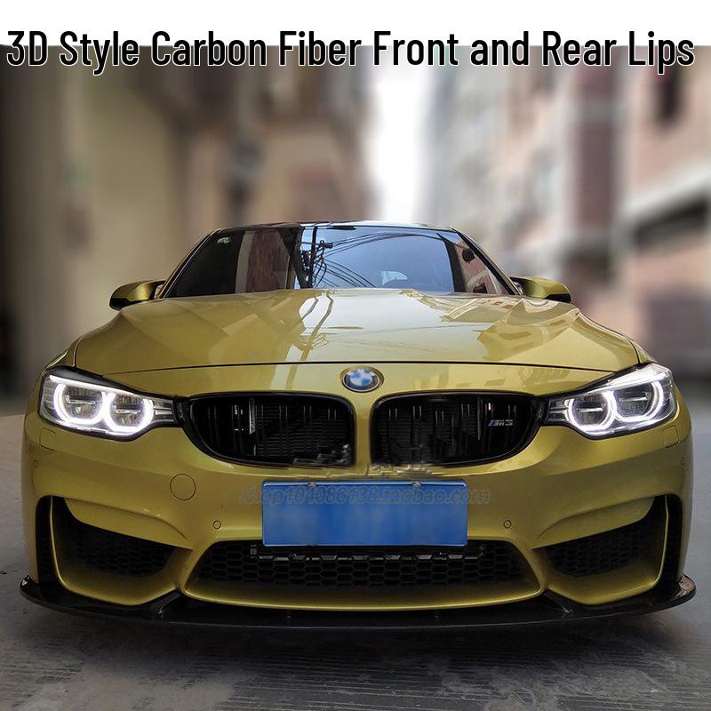 BMW M3/M4 Carbon Fiber 3D Style Front Lip Spoiler F80/F82/F83
