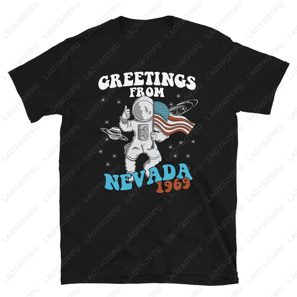 Astronaut Greetings From Nevada 1969 T-shirt XXL