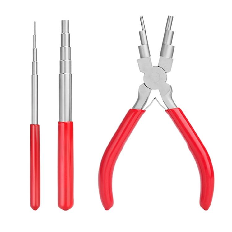 

Wire Looping Mandrel Rods for Jewelry Making Beading Repair Tools Supplies червоний