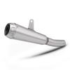 ZX6R Motorcycle Mid and Rear Exhaust Pipe with AW30 Muffler - Integrated to Connect with Original Front Section