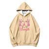 Unisex Bluza z Długim Rękawem z Nadrukiem i Kieszenią
