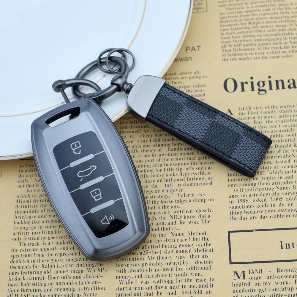 4 Button Tpu Key Fob Case Cover For Gmw Great Wall Haval Jolion H6 F7 F7X F7H F5 Dargo H7 H4 H9 H2S Key Chain Car Accessory