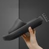 Summer Men 'S Slippers Thick Platform Beach Eva Mute Slide Sandals Leisure Women Male Flip Flops Ladies Bathroom Anti -Slip Shoes