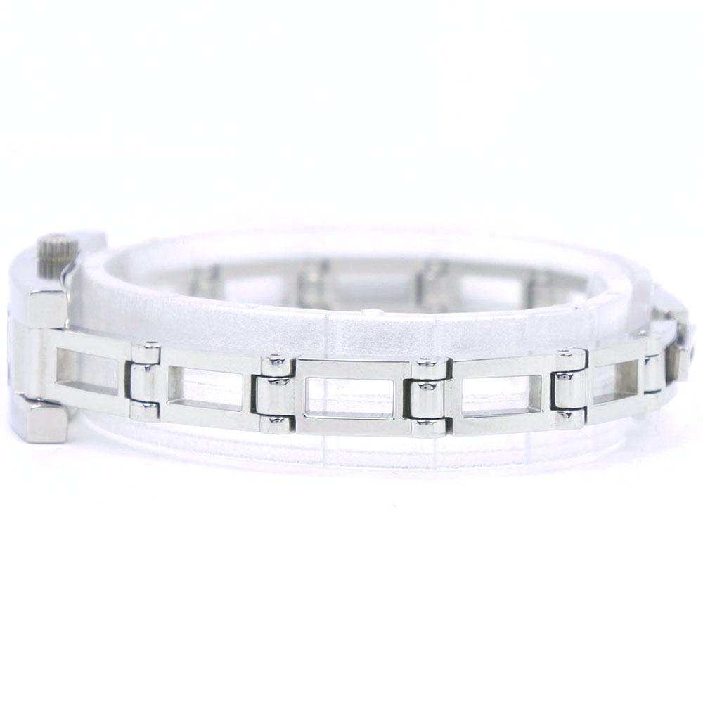 Gucci Watches 3900L grayDial Stainless Steel Quartz Analog Display Women Used