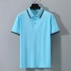 New Men Clothes Summer Short Sleeve Fashion Lapel Polo Shirt Men Golf Polo Shirt Tops