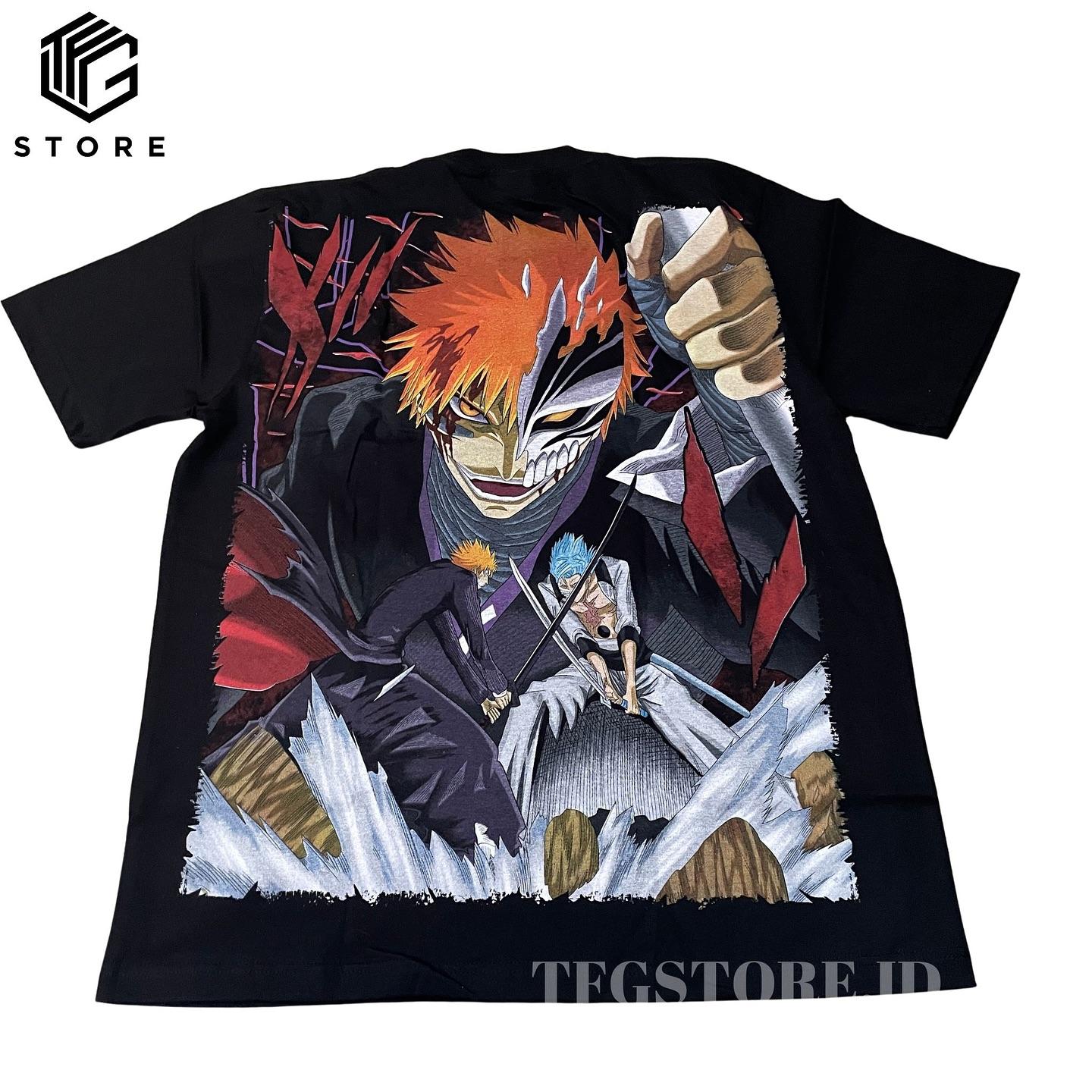 Orihime Inoue Tshirt Zaraki Kenpachi Bleach Anime Ichigo Aizen Shirt All Size S