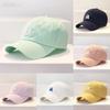 Cotton Baseball Cap For Women With Letter Embroidery Sun Protection For Spring Summer Casual Wear