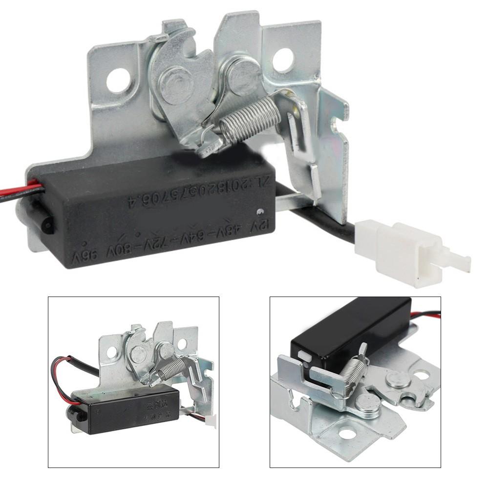 Electric Motorcycle For Seat Cushion Lock Plate for Secure Locking Mechanism