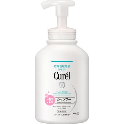 Curel Bubble Şampuan Pompası 480ml (Yarı uyuşturucu) Vücut Bakım Curel Şampuanlamadan önce cildi ve saçı iyice ıslatın ve köpürtün (yaklaşık 6 pompa)