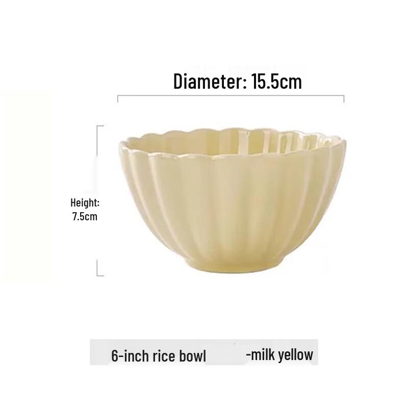 ZISIZ Nordic Ceramic Noodle Bowl Set