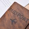 Schoolbag passport holder, new multi-functional storage card holder, integrated overseas travel men and women, passport charter ticket holder
