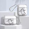 Cartoon Matchman Case For Airpods 2 1 Pro2 4 3 Pro3 Pro Clear Earphone Cases Cover
