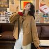 Palton Gros Călduros din Lână Iarnă Toamnă Modă Jachetă Largă din Tweed Casual Oversized Îmbrăcăminte Exterioară Stil Popular