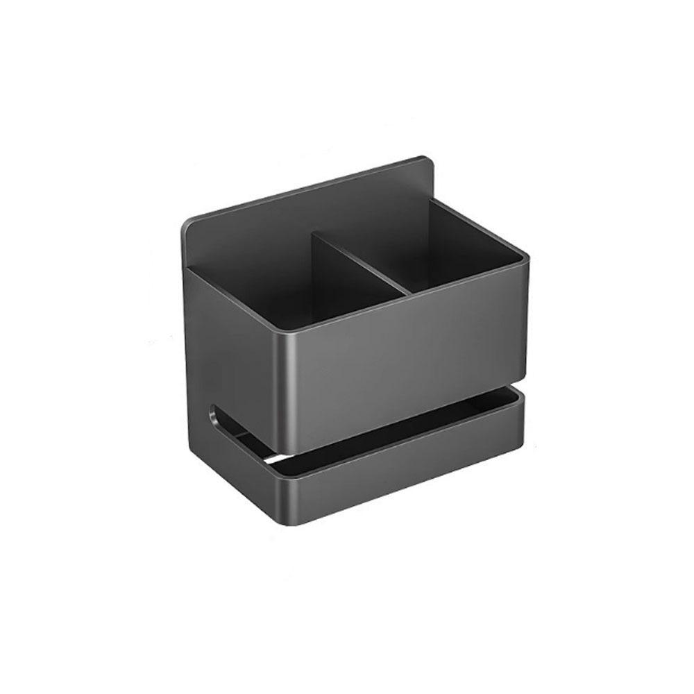 Wall Mounted Toothbrush Holder Punch Free Razor Storage Rack Practical Toothpaste Holder  Kitchen