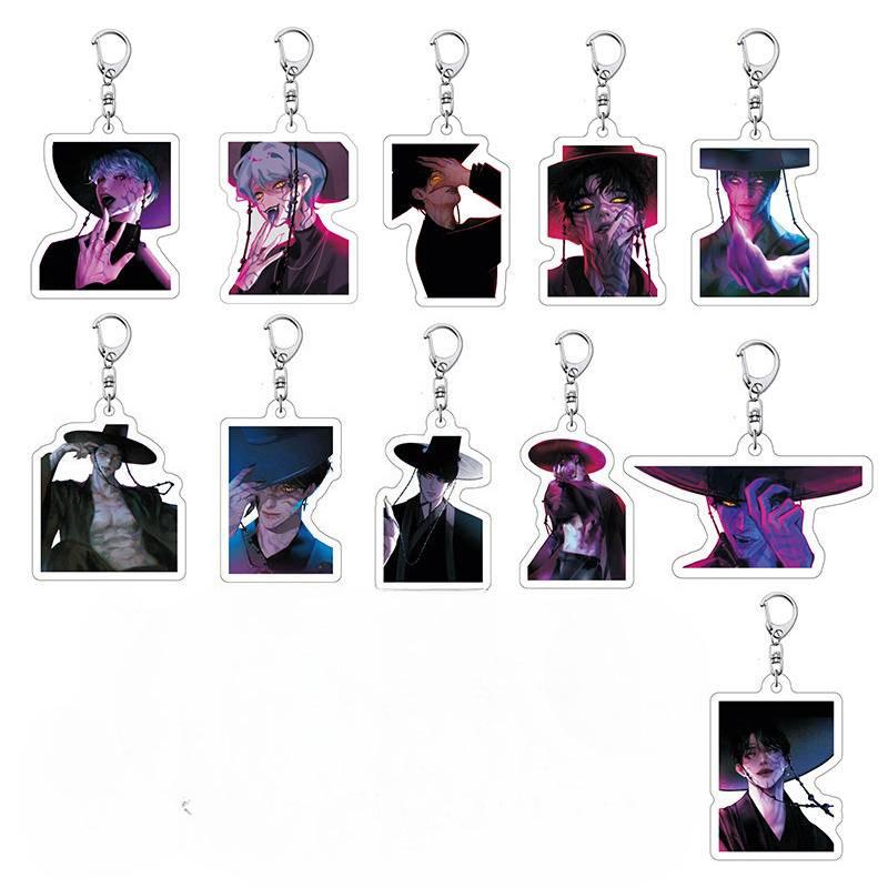 K-Pop Dämonenjäger Schlüsselanhänger Huntrix Koreanischer Anime Cartoon Schlüsselanhänger Kpop Rucksack Anhänger Ssaja Boyyys Schlüsselanhänger