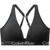 Lightweight Logo Padded Triangle Cup Bra Women Underwear Black QF6683-UB1