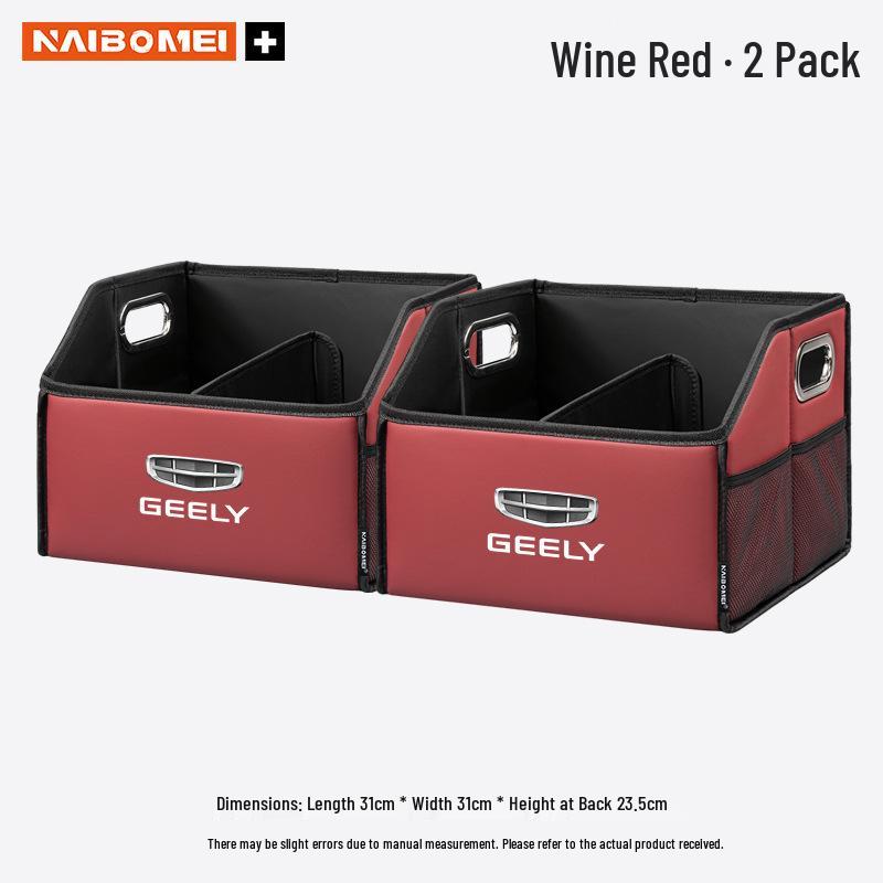 Decorative Trunk Storage Box for Geely Xingyue, Binyue, Emgrand, Borui, Geometry, and ICON