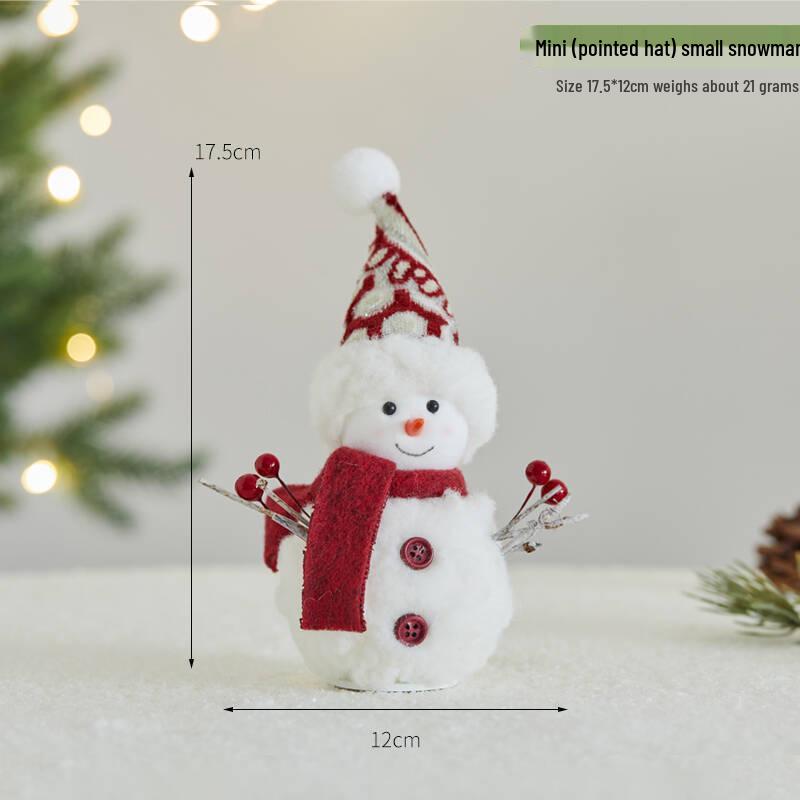 Christmas Snowman Foam Ornament for Home & Store Decoration